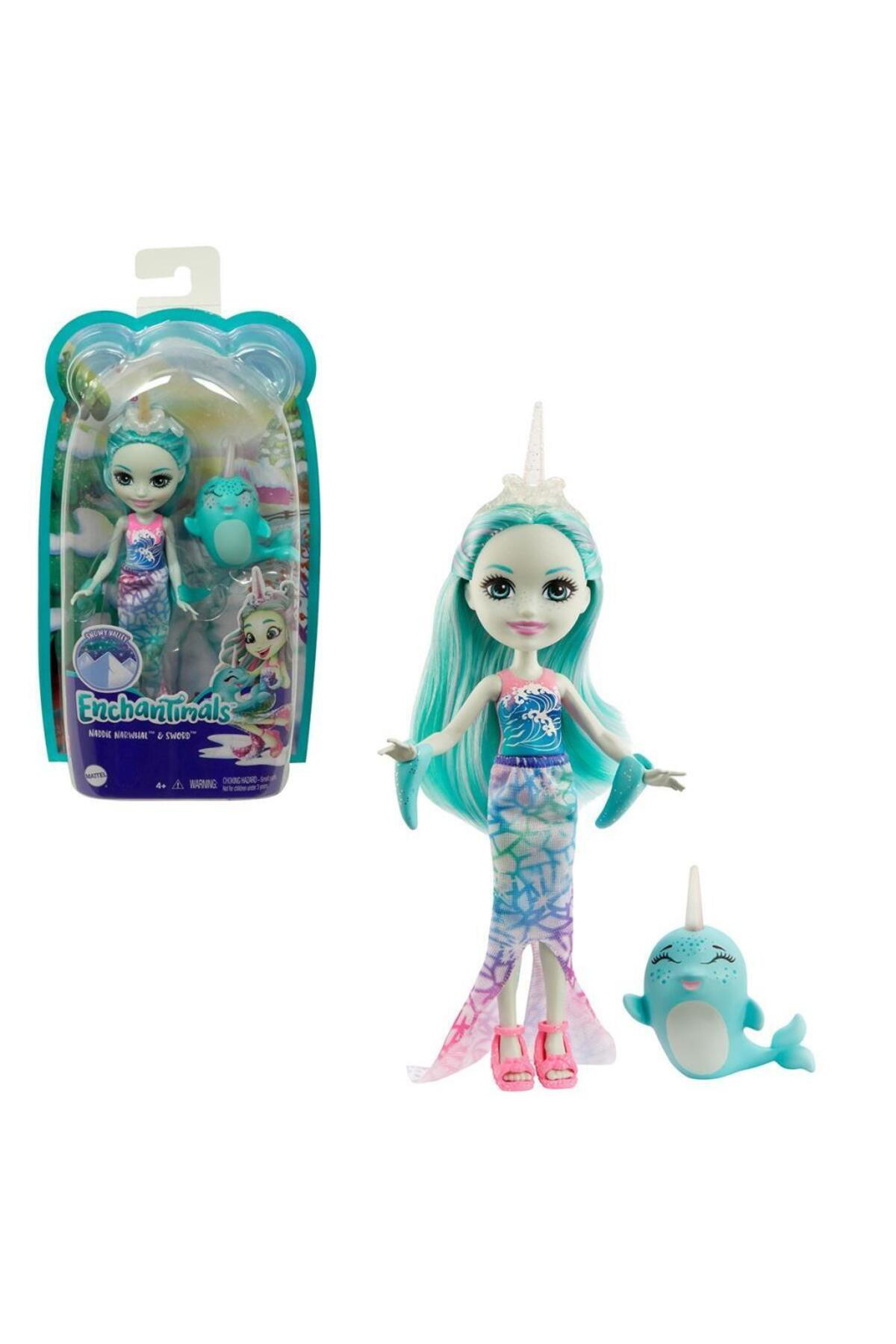 Nessiworld Fnh22 Enchantimals Popüler Karakter Bebekler / +4 Yaş