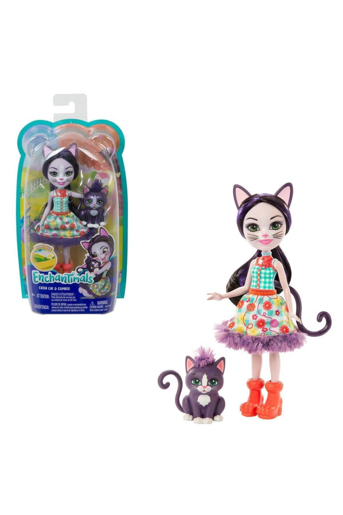 Nessiworld Fnh22 Enchantimals Popüler Karakter Bebekler / +4 Yaş