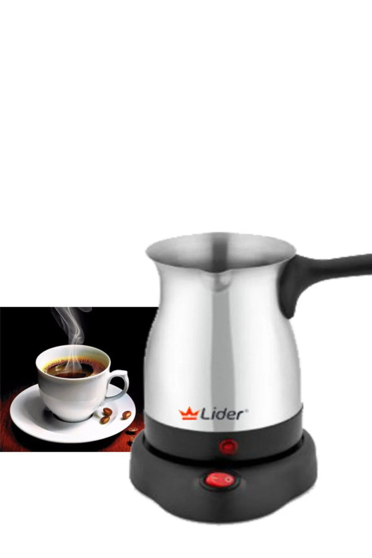 Foam Elektrikli Çelik Cezve Lk-317