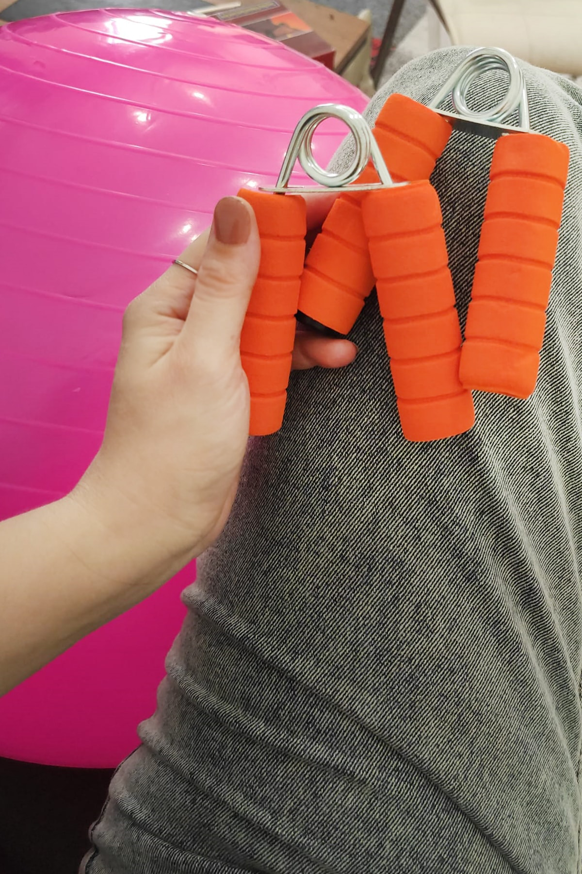 Jet Foam Süngerli El Yayı 1 Çift El Bilek Omuz Güçlendirici Egzersiz