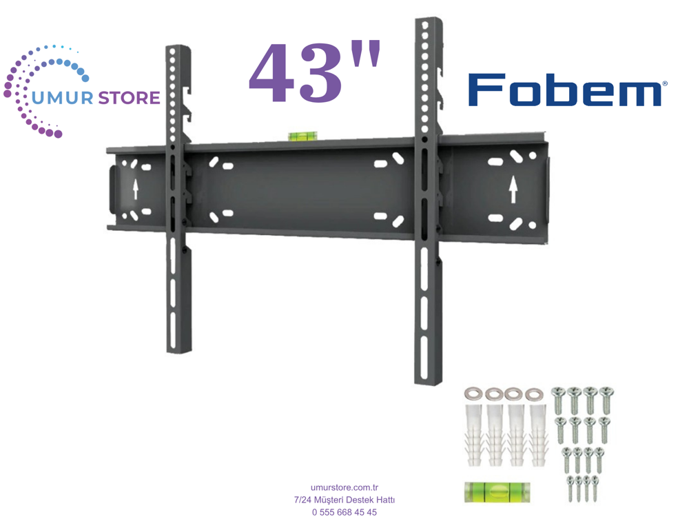 FOBEM 43” ML43EW4000F / 43”- 65” inç Lcd Led Televizyon Sabit Duv