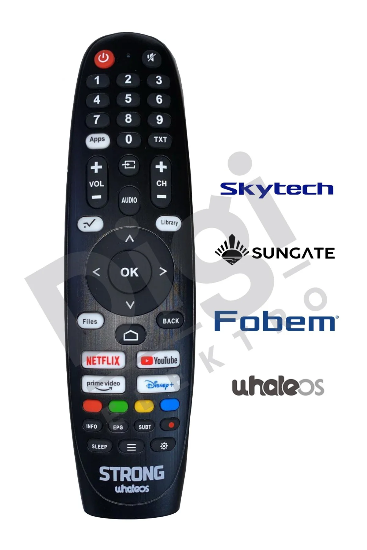 Fobem ML43EW4000 43’’ Whale OS LED TV Kumandası
