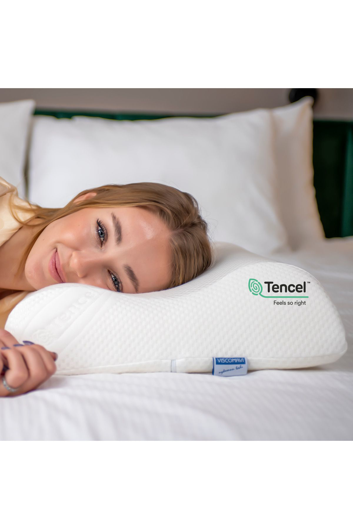 Viscomavi Foça Ergonomik & Ortopedik Visco Yastık