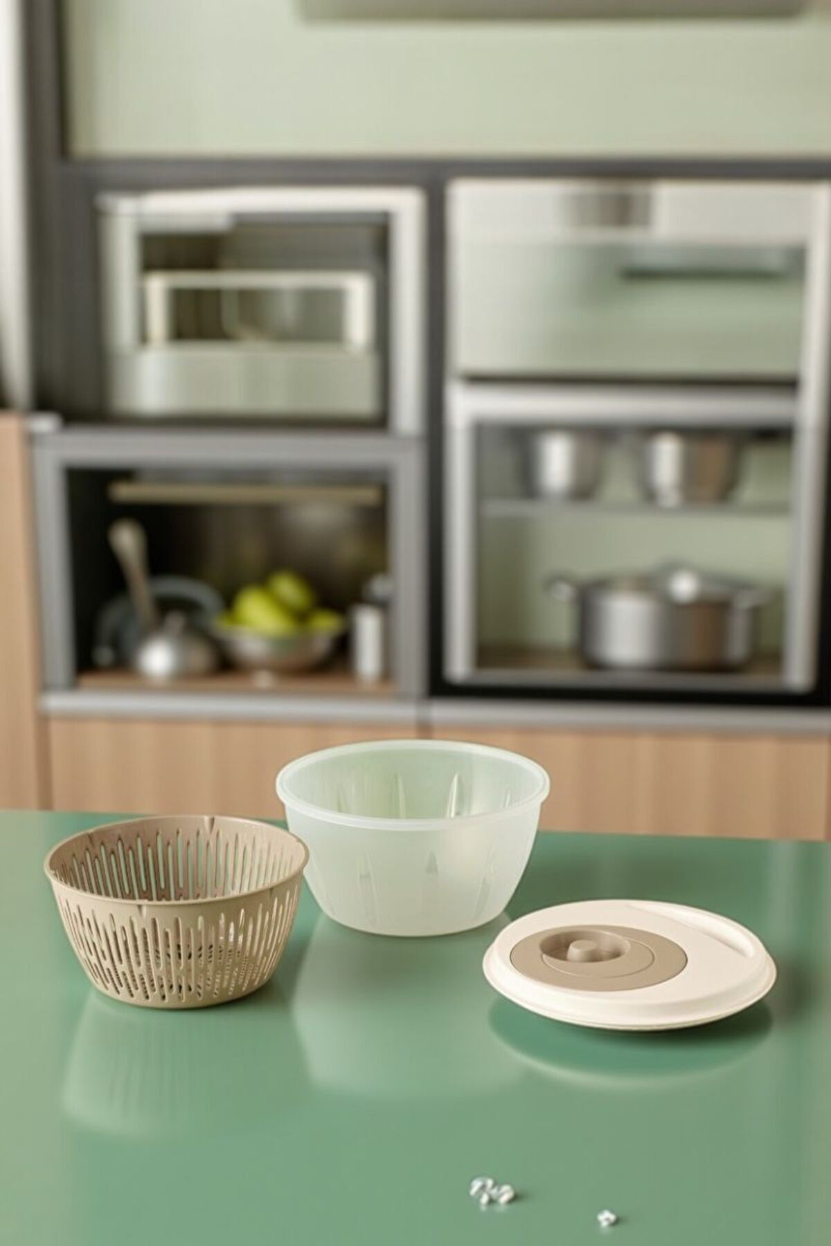 Focus 4,5 LT Hızlı Salata Kurutucu – Geniş Hazne, Ergonomik Tasar