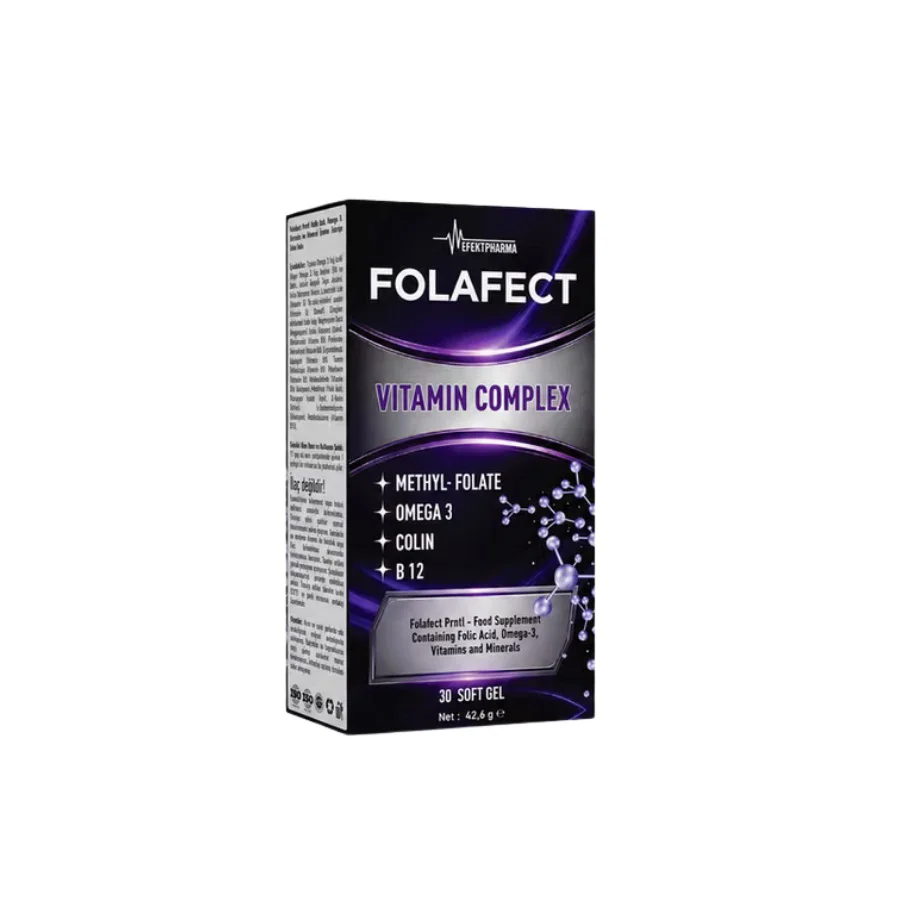 Folafect Vitamin Complex 30 Soft Gel Kapsül