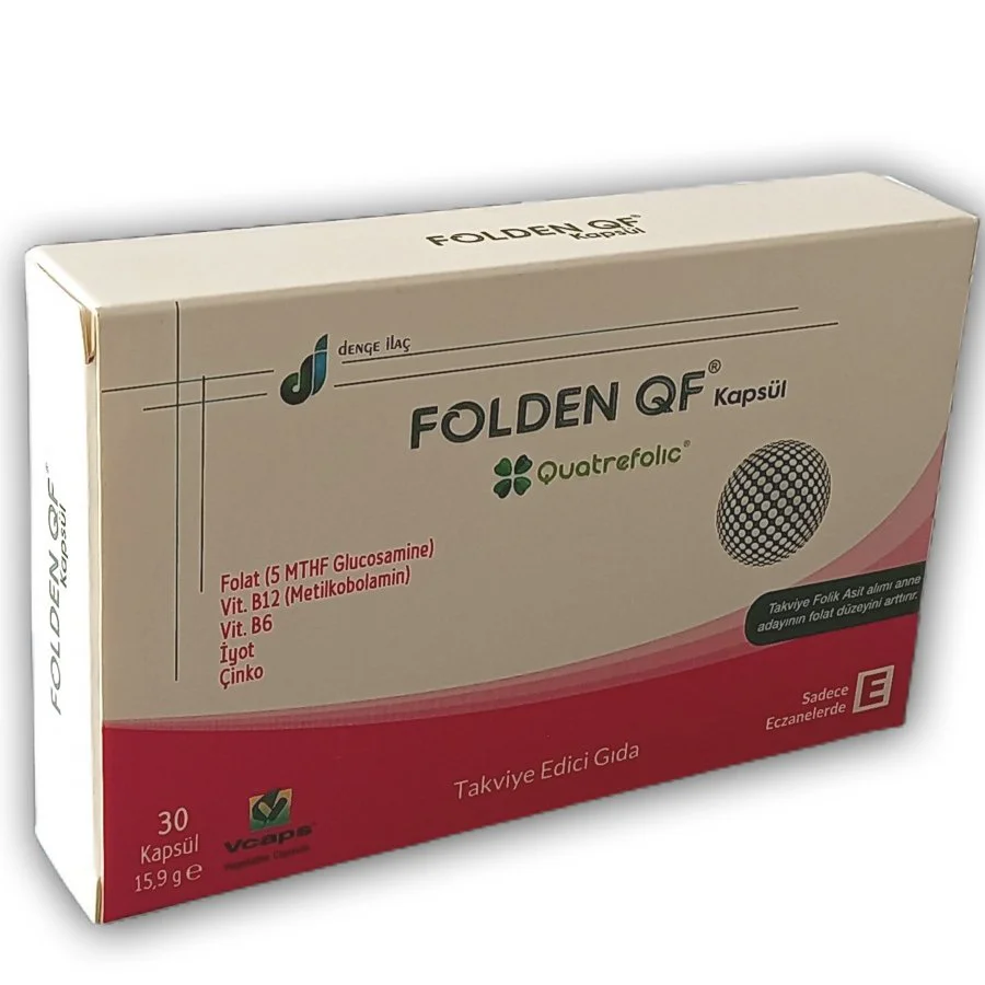 Folden QF 30 Kapsül (Quatrefolic) Fiyatı, Yorumları ve Özellikleri