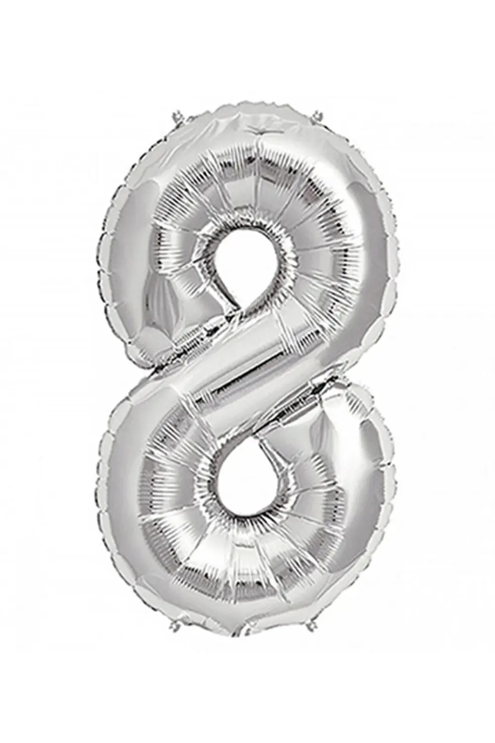Folyo Balon 16''36cm 8 Gümüş