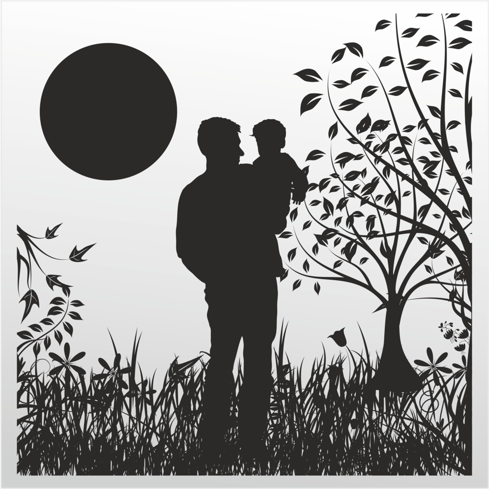 Folyo Sticker Baba Ve Oğul Folyo Sticker Baba Ve Oğul