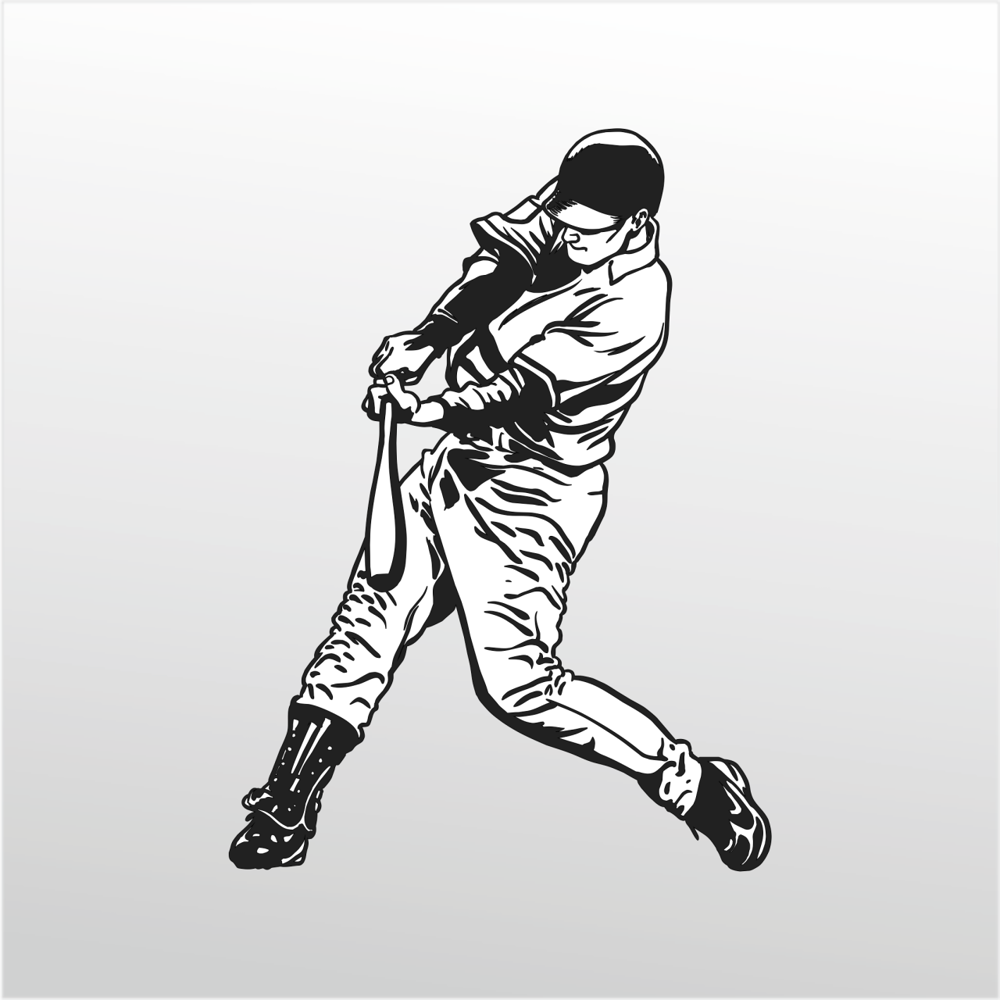 Folyo Sticker Beyzbol Folyo Sticker Beyzbol