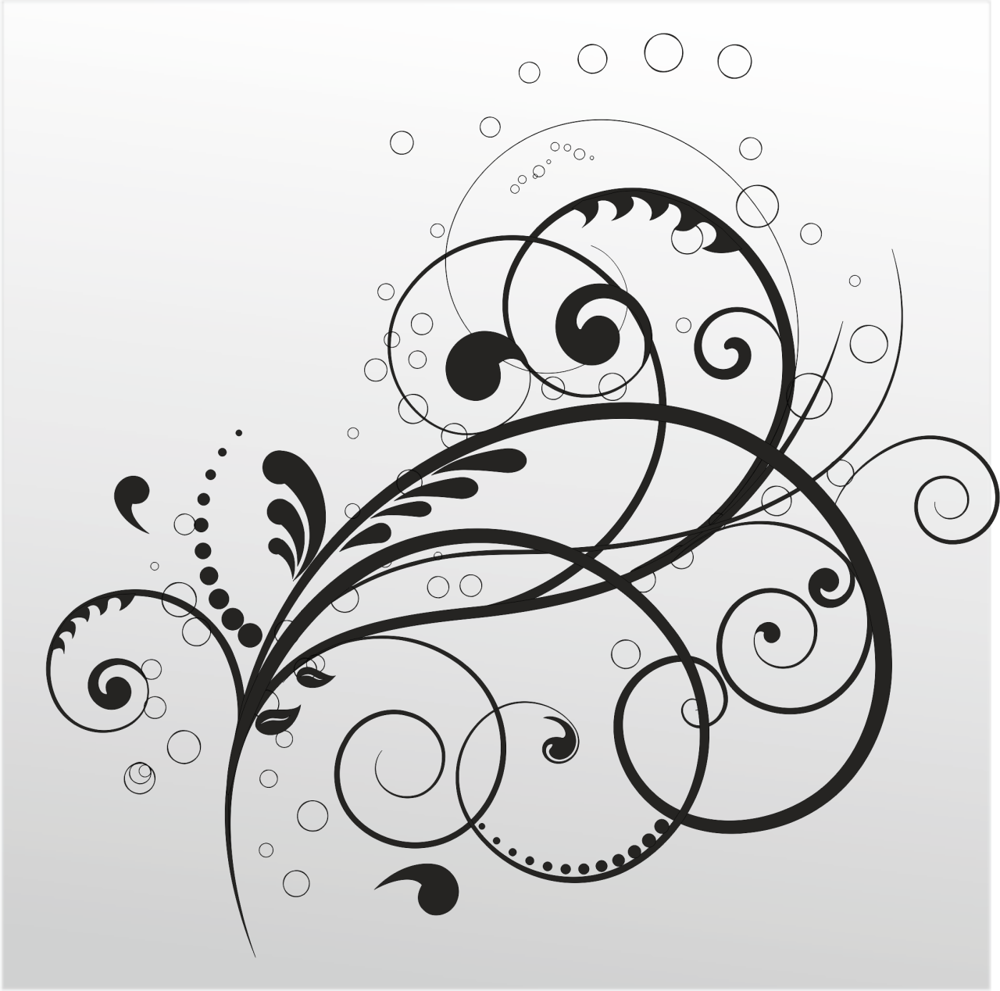 Folyo Sticker Çiçek Deseni