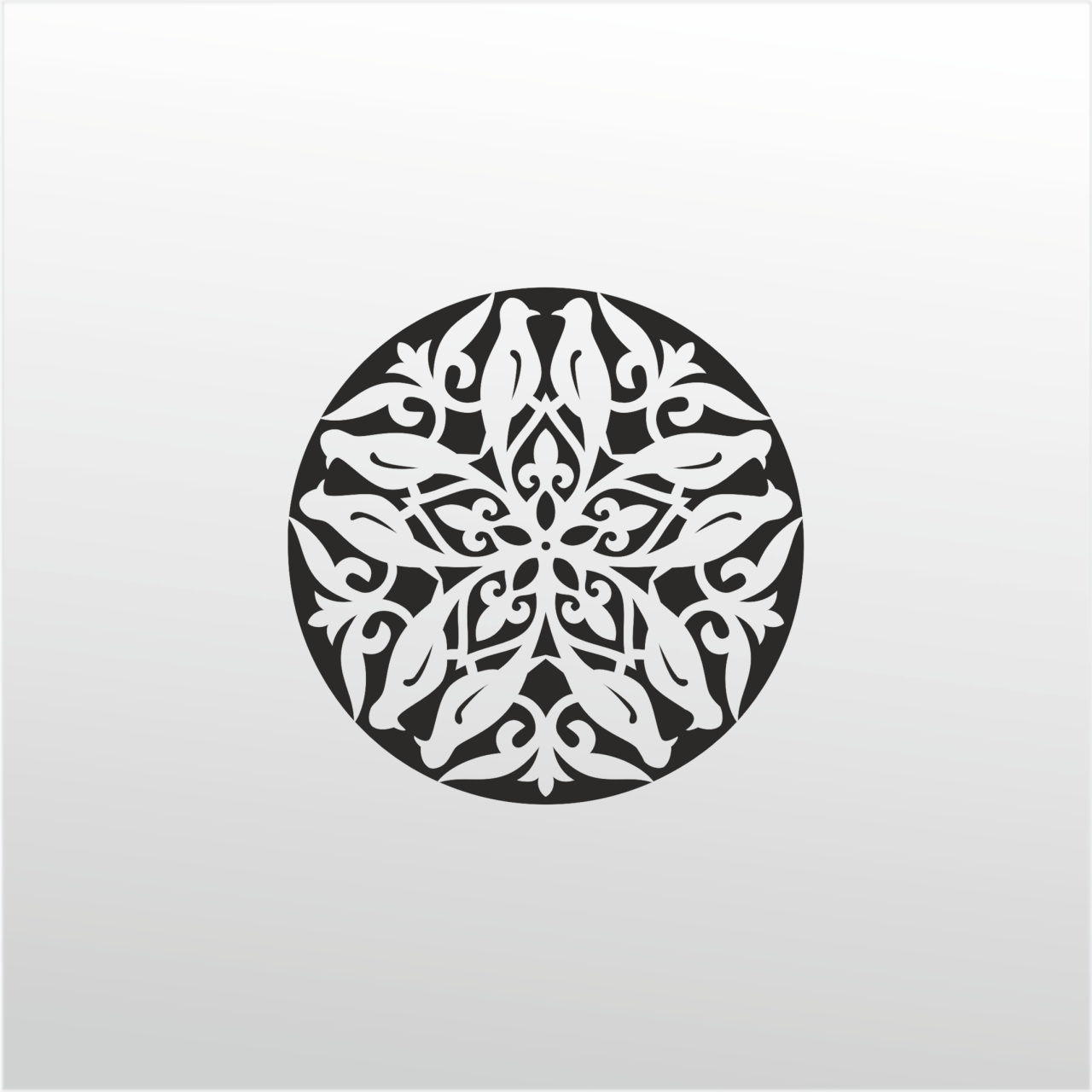 Technopa Folyo Sticker Kuş Deseni