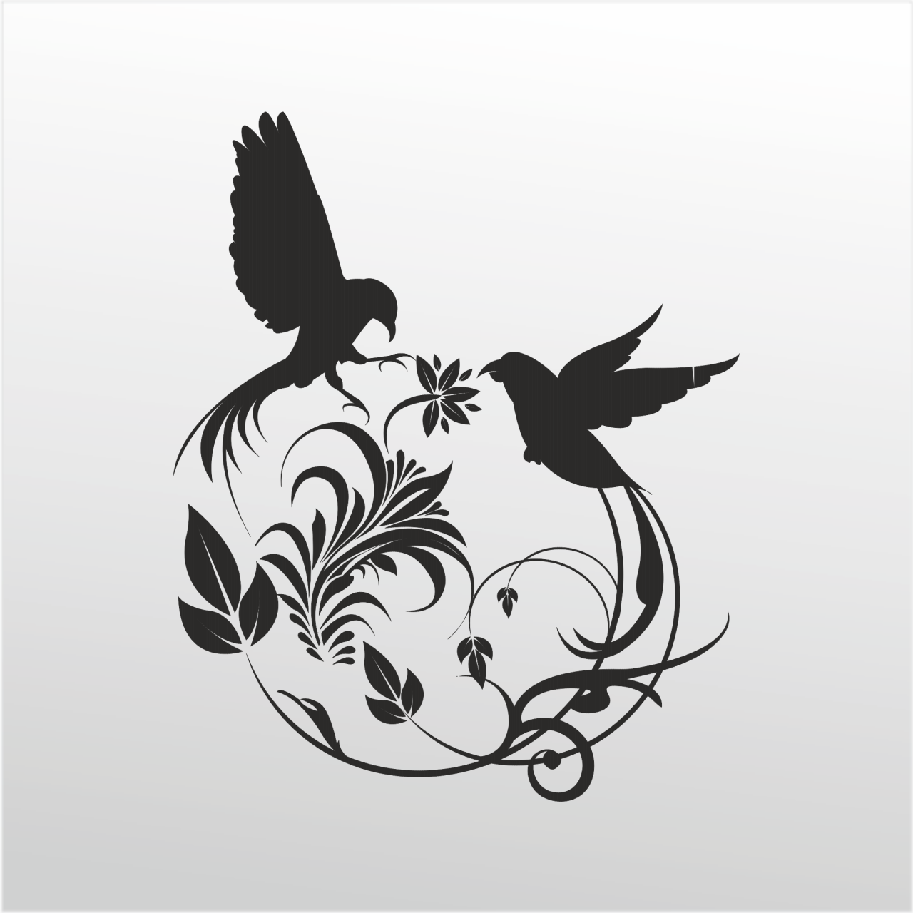 Technopa Folyo Sticker Kuş Deseni Adkpquy749