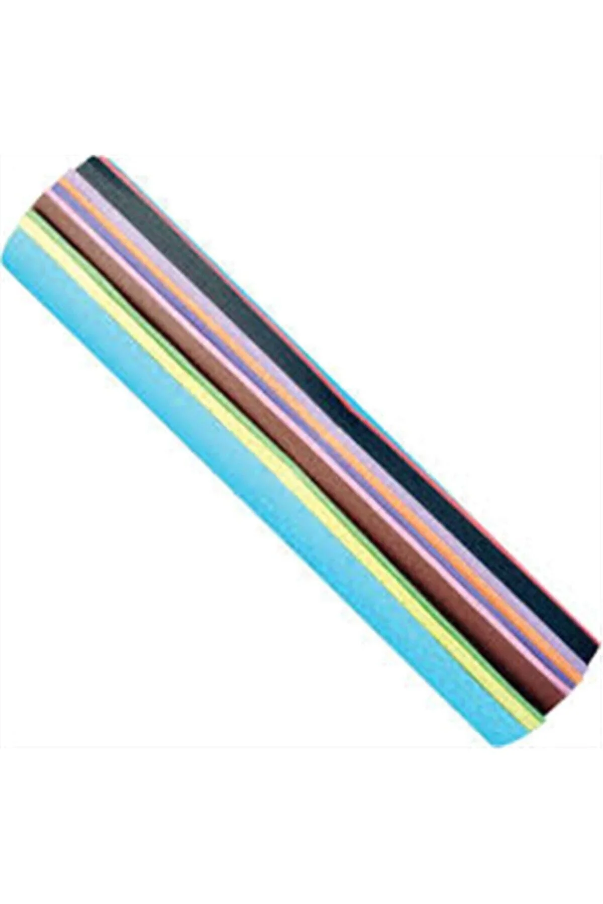 Fon Kartonu 48x64 Cm 10'lu Rulo Karışık Renk 10 Renk 10 Adet