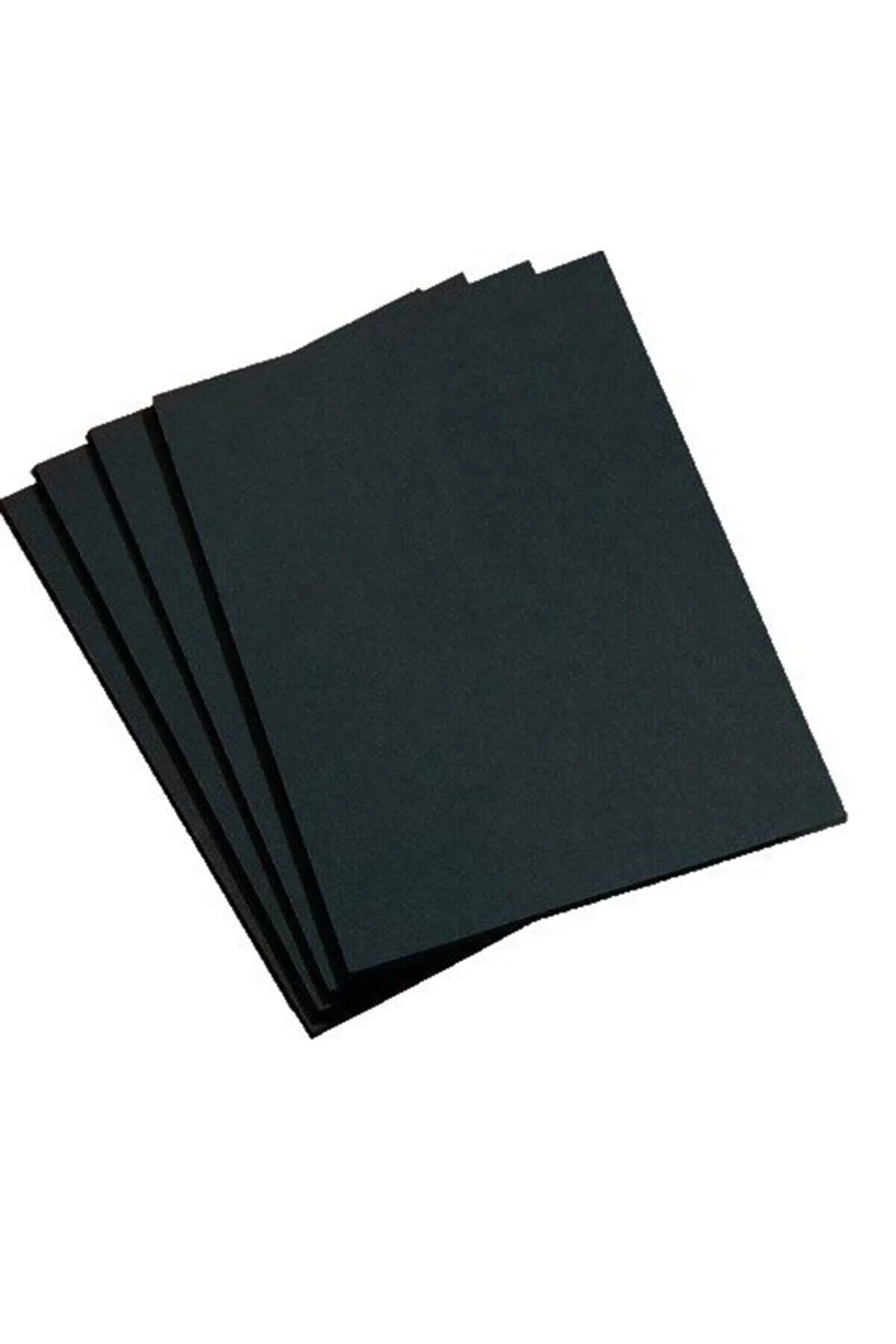 Fon Kartonu 50x70 Cm 120 gr Siyah 100 Lü (1 PAKET 100 ADET) Hamur
