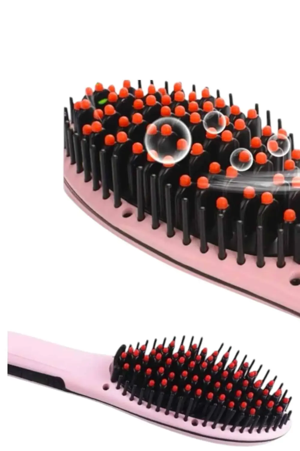 Fön Tarağı Saç Düzleştirici Sıkı Dişli Isı Ayarlı Elektriklenme K