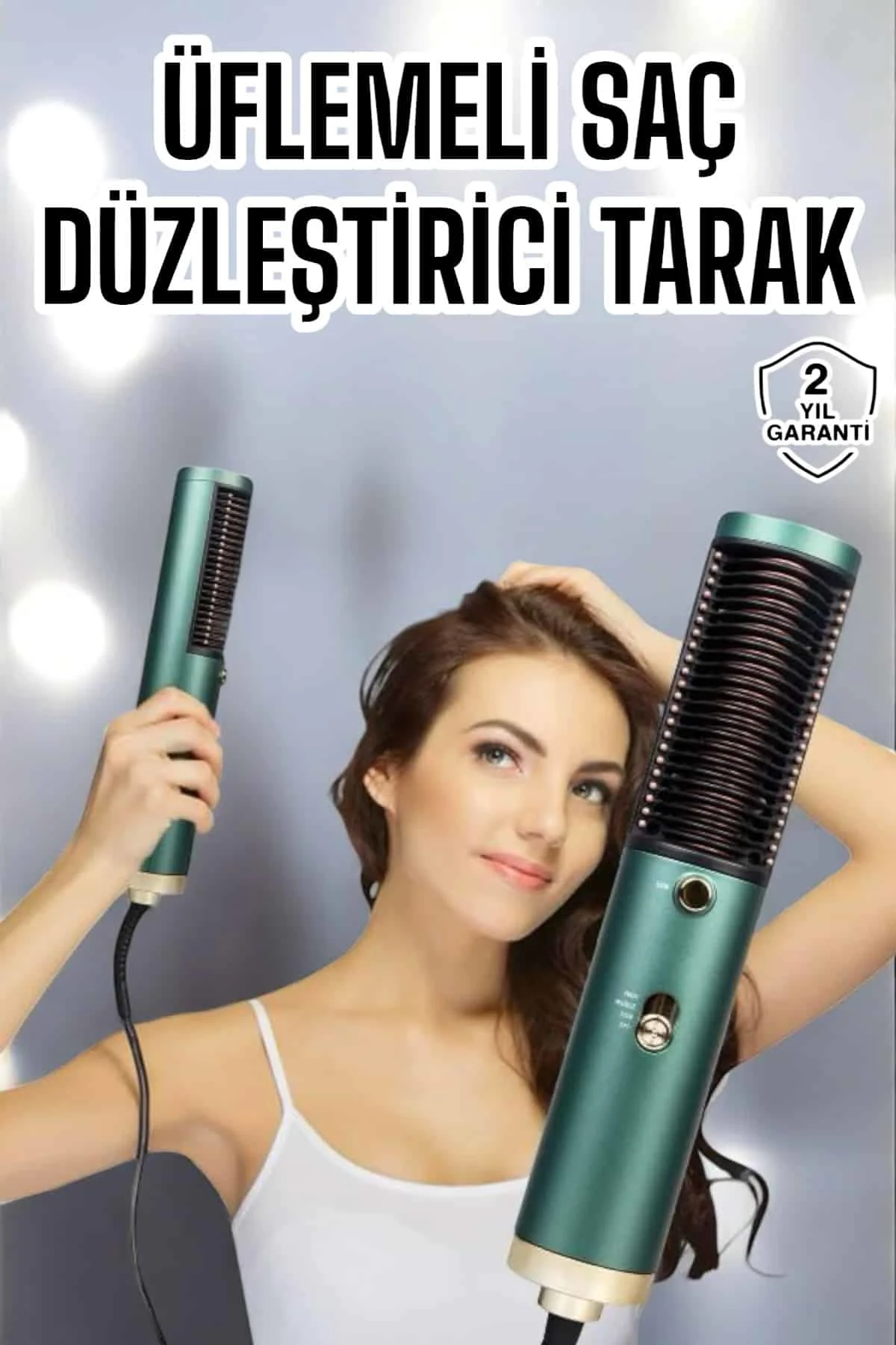 Fön Tarak Saç Düzleştirici Üflemeli Fön Makinesi Sıkı Dişli Taşınabilir Fön Tarak Saç Düzleştirici Üflemeli Fön Makinesi Sıkı Dişli Taşınabilir
