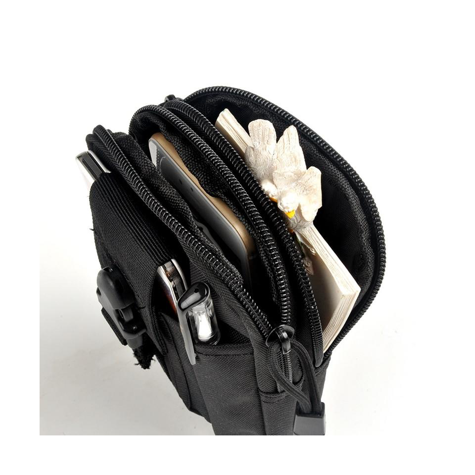 Hayrer Fonksiyonel Bel Çantasi Kemer Klipsli Siyah