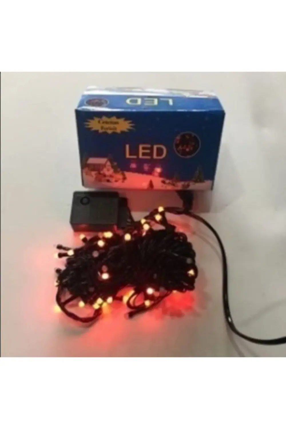 Fonksiyonlu Eklemeli Led Işık 80'li -kırmızı-