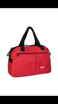 İhtiyaçavm Fonksiyonlu Spor Çantasi Orta Boy El Valizi Kirmizi