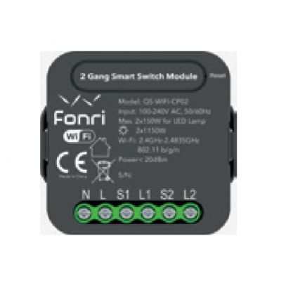 Fonri Fonri Wf3-El3-0202-01 Wifi Kablosuz Cpo2 Akilli Sivalti İkili Ana