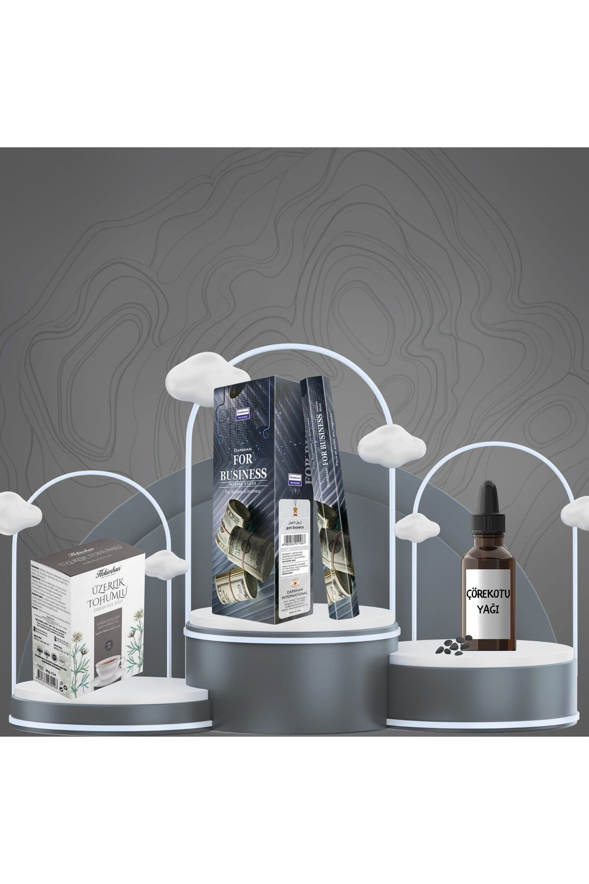 For Business Bolluk Bereket Seti Tütsü 20 Çubuk + Üzerlik Çayı 40