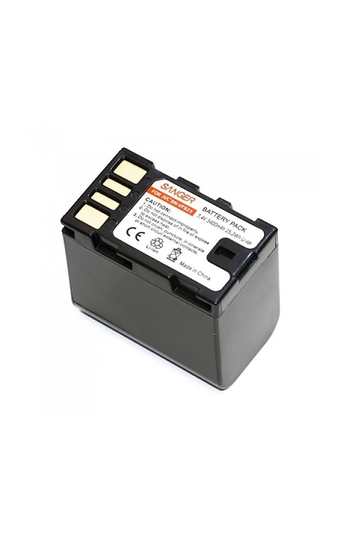 For Jvc Bn-v823u Batarya