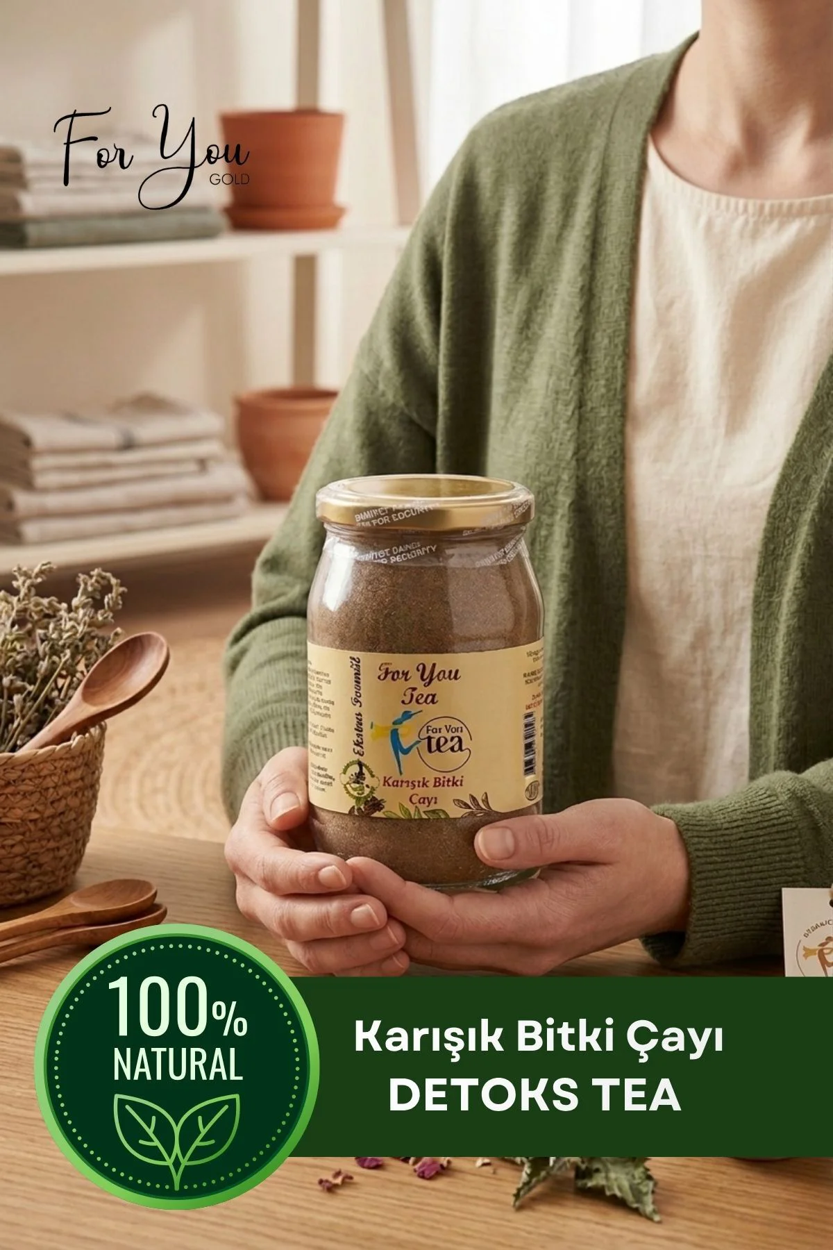 For You Tea Detox Karışık Bitki Çayı ( Detoks Çay ) Ve Selülit Je