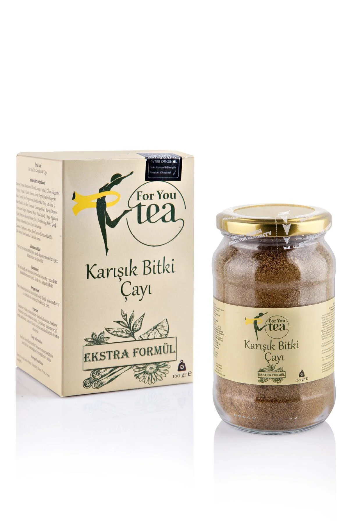 For You Tea Detox Karışık Bitki Çayı ( Detoks Çay ) - 300 gr 2 ay