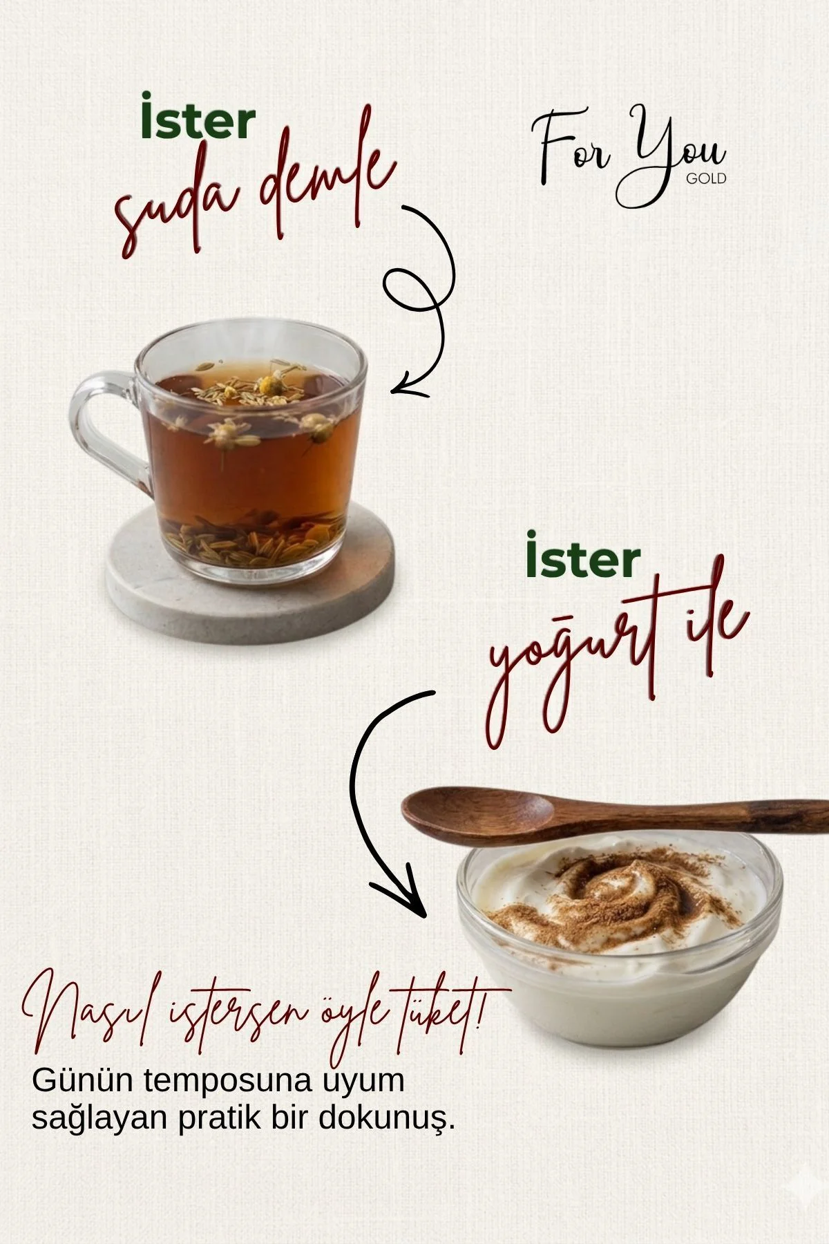 For You Tea Detox Karışık Bitki Çayı ( Detoks Çay ) - 300 gr 2 ay