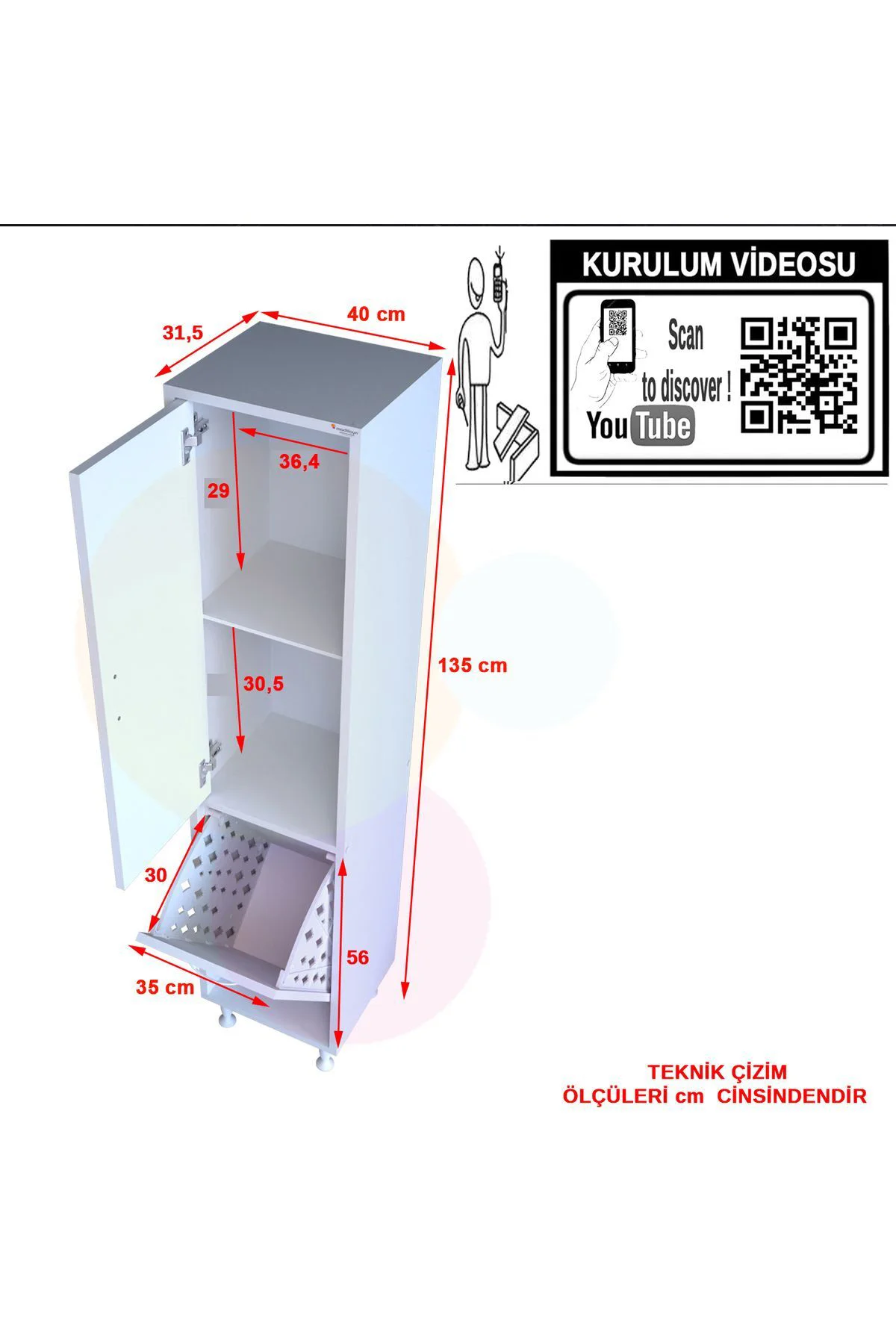 Forbest 40x135 cm Banyo Düzenleyici Detarjan Temizlik Havlu Çamaş Forbest 40x135 cm Banyo Düzenleyici Detarjan Temizlik Havlu Çamaş