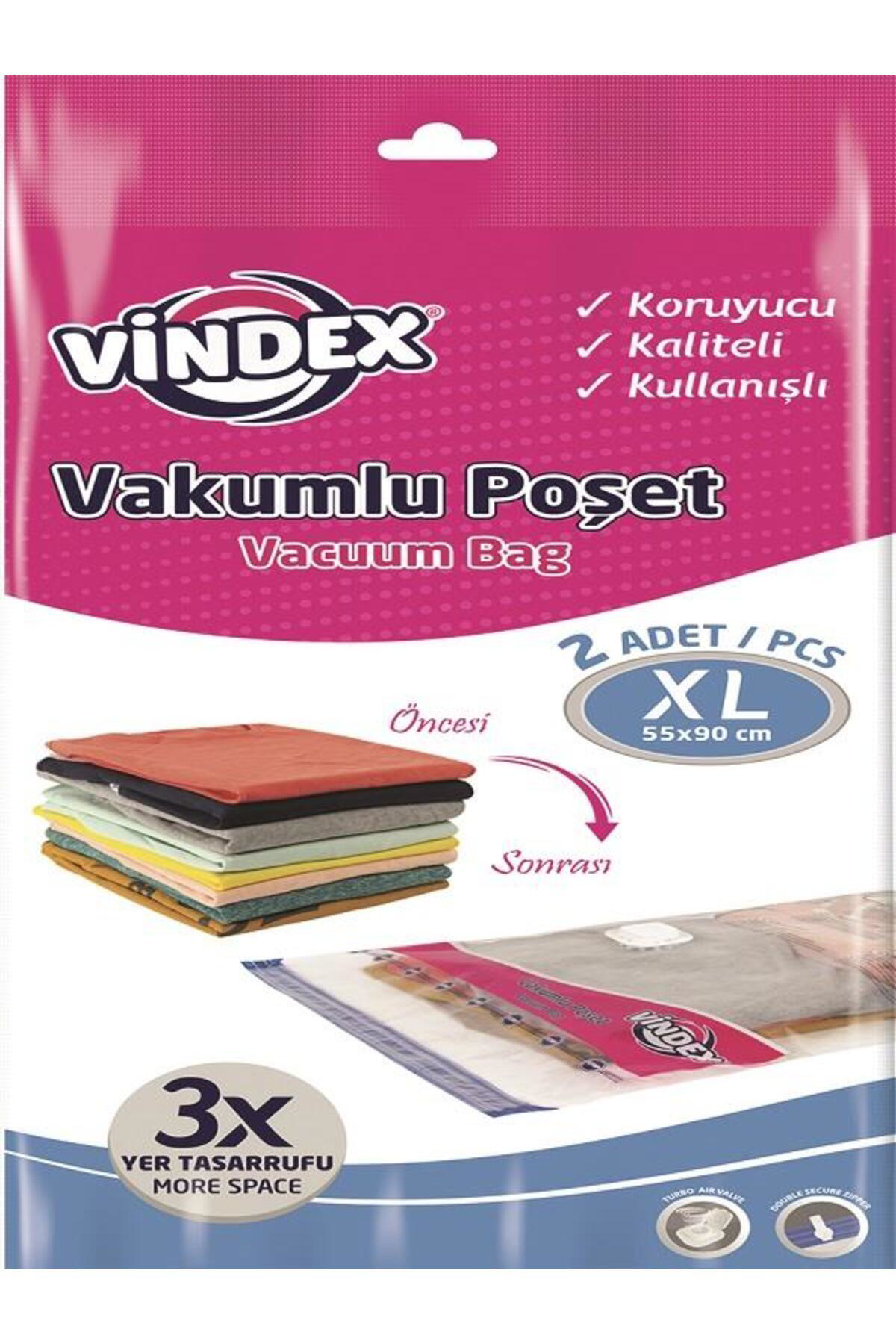 Vindex Forbest Leva  Vakumlu Hurc 55 X 90 Cm Vakumlu Poşet Xlarge