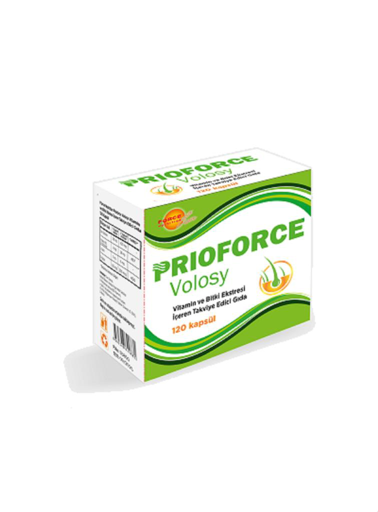 Force Nutrition Prioforce Volosy 120 Saç Bakım Kapsülü | 1 Adet Force Nutrition Prioforce Volosy 120 Saç Bakım Kapsülü | 1 Adet