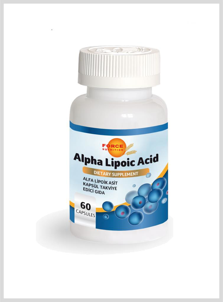 Force Nutrition Alfa Lipoik Asit ( Alpha Lipoic Acid ) 60 Kapsül