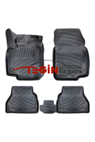 Ford B-Max Alt Bagaj Bagaj Havuzu + Siyah 3D Paspas 2023