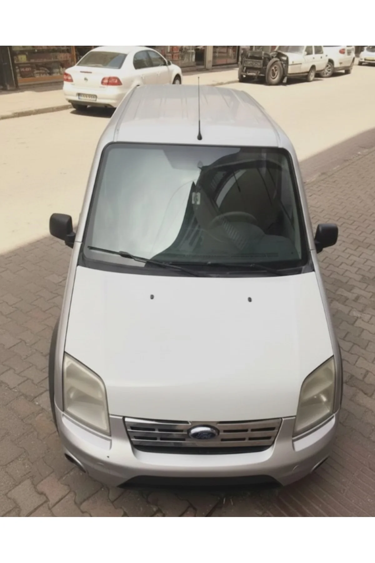 Ford Connect (02-15) Tam Kaput Maskesi Beyaz - Görsel 5