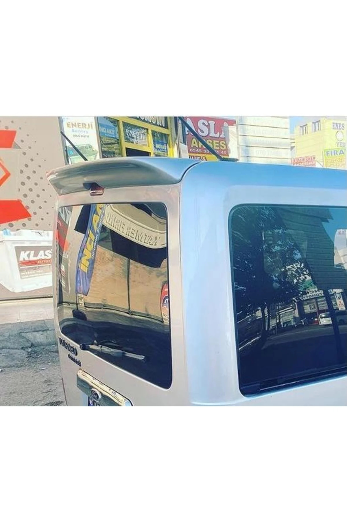 Ford Connect 2003-2013 Boyasız Astarlı Bagaj Üstü Spoiler-Spoyler