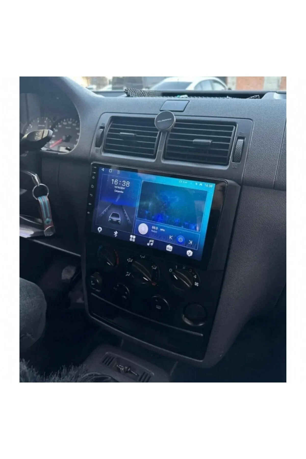 FORD CONNECT (2003-2008)-9''ANDROİD GERÇEK 2+32GB/4 ÇEKİRDEK 1.6GHZ/WİFİ/BT-CARPLAY-KAMERALI