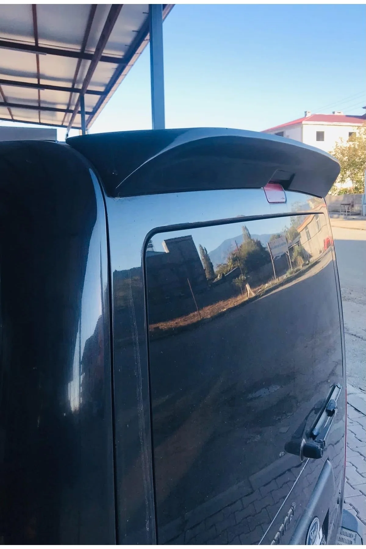 Ford Connect 2003-2013 Boyasız Astarlı Bagaj Üstü Spoiler-Spoyler