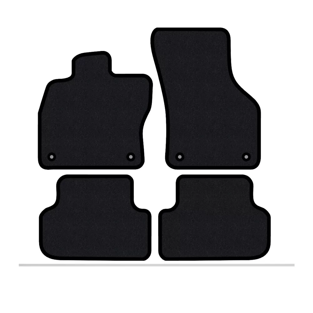 Ford Connect 2018-2022 Lüks Halı Paspas Siyah