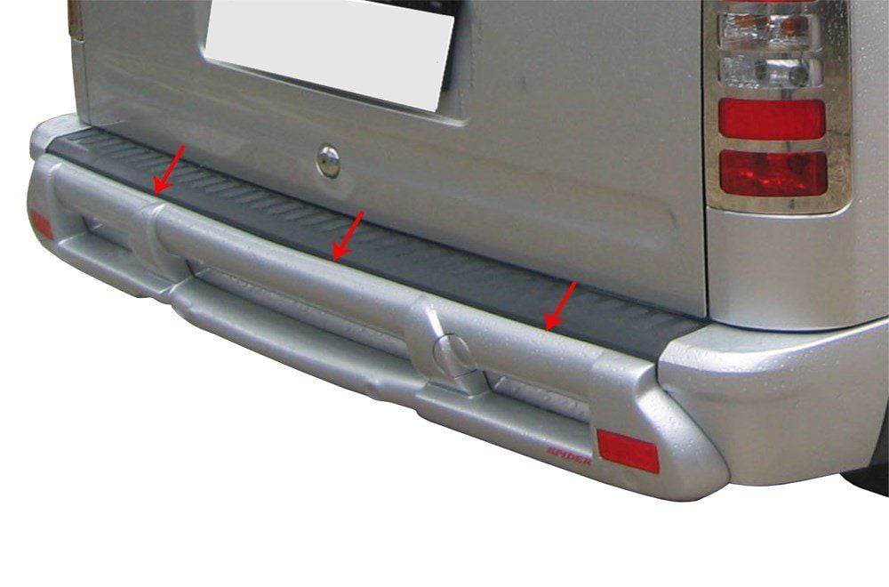 Ford Connect Uyumlu Arka Tampon Altı (Reflektörlü-Sensor Yerli) F