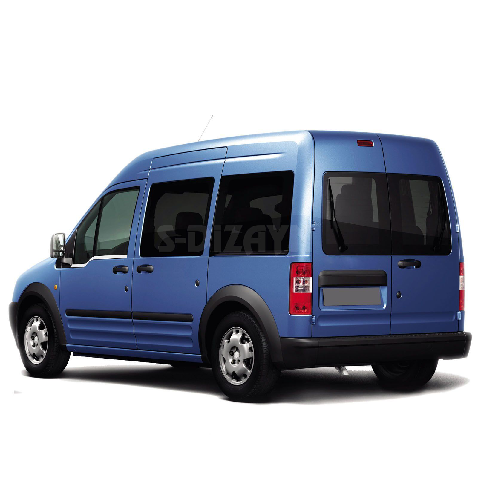 Ford Connect Uyumlu Krom Cam Çıtası 2 Parça 2009-2014 Ford Connect Uyumlu Krom Cam Çıtası 2 Parça 2009-2014