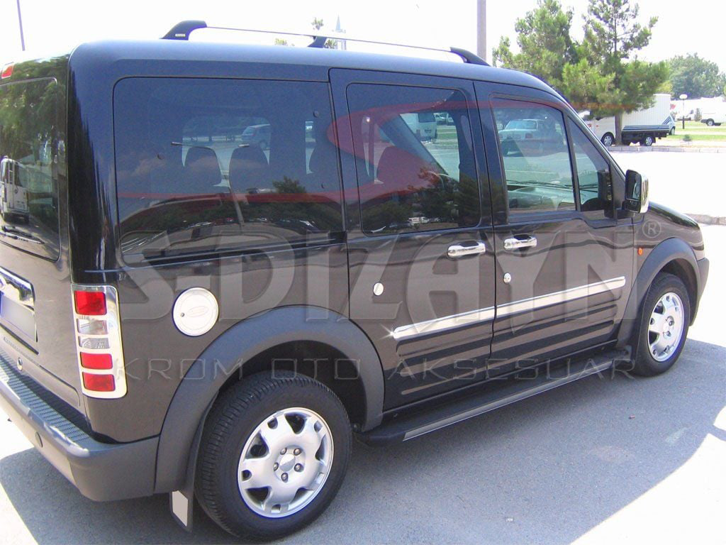 Ford Connect Uyumlu Krom Yan Kapı Çıtası 4 Parça 2009-2014 (Uzun 