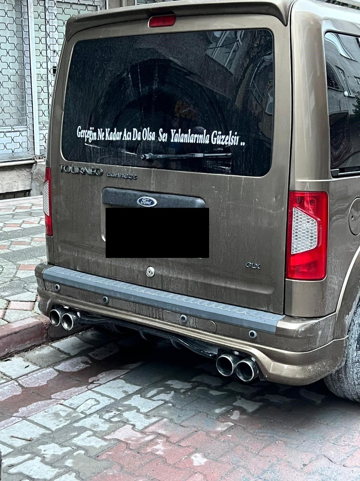 Ford Connect Uyumlu Arka Karlık 2009-2014 Arası