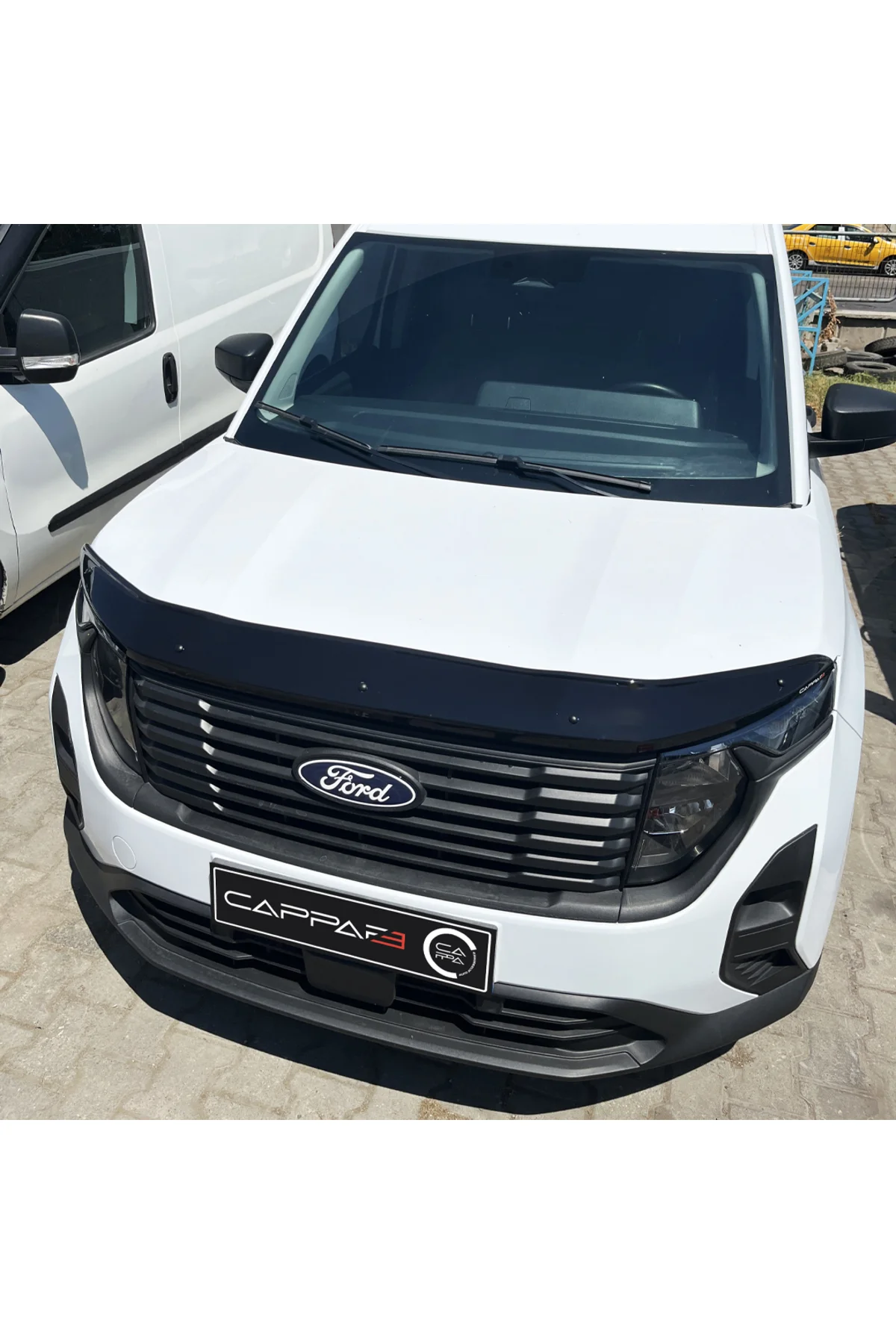 Ford Courier 2023- Yılı ve Sonrası Uyumlu Kaput Rüzgarlığı 4mm