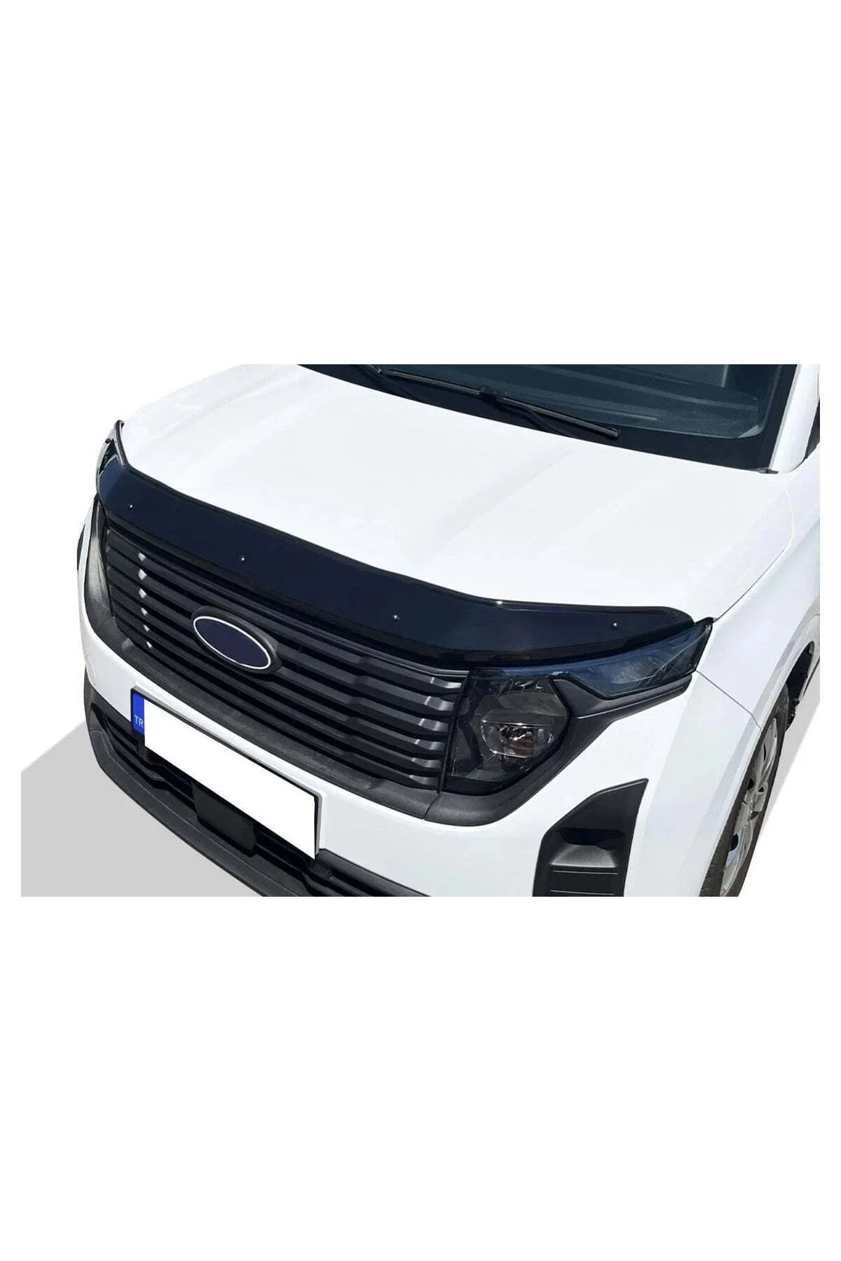 Ford Courier 2024 ve Sonrası Uyumlu Kaput Rüzgarlığı Ön Kaput Koruma ABS Parlak Siyah Ford Courier 2024 ve Sonrası Uyumlu Kaput Rüzgarlığı Ön Kaput Koruma ABS Parlak Siyah - Görsel 4