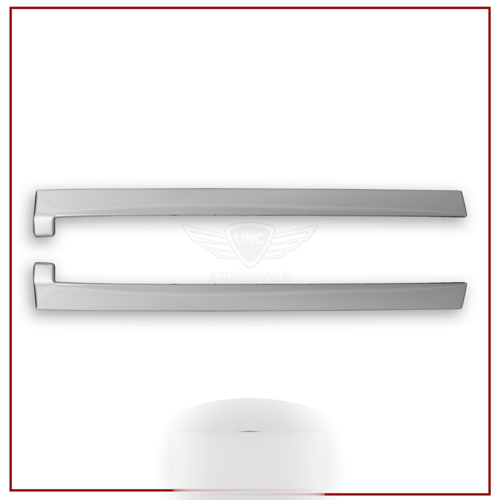 Ford Courier Uyumlu Sürgülü Kapı Çıtası -2014 Paslanmaz Çelik Par