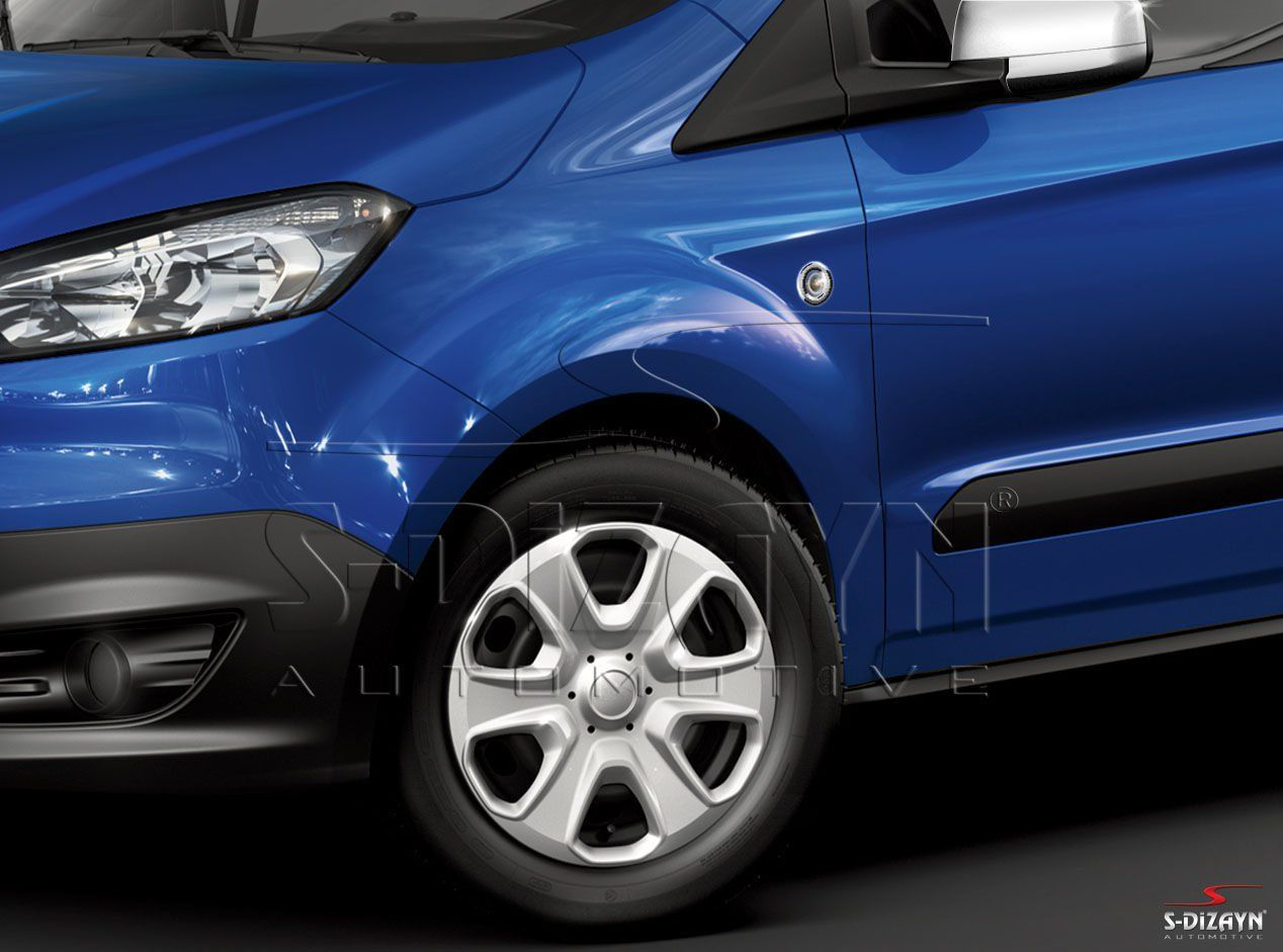 Ford Courier Uyumlu Krom Sinyal Çerçevesi 2 Parça 2014 Üzeri