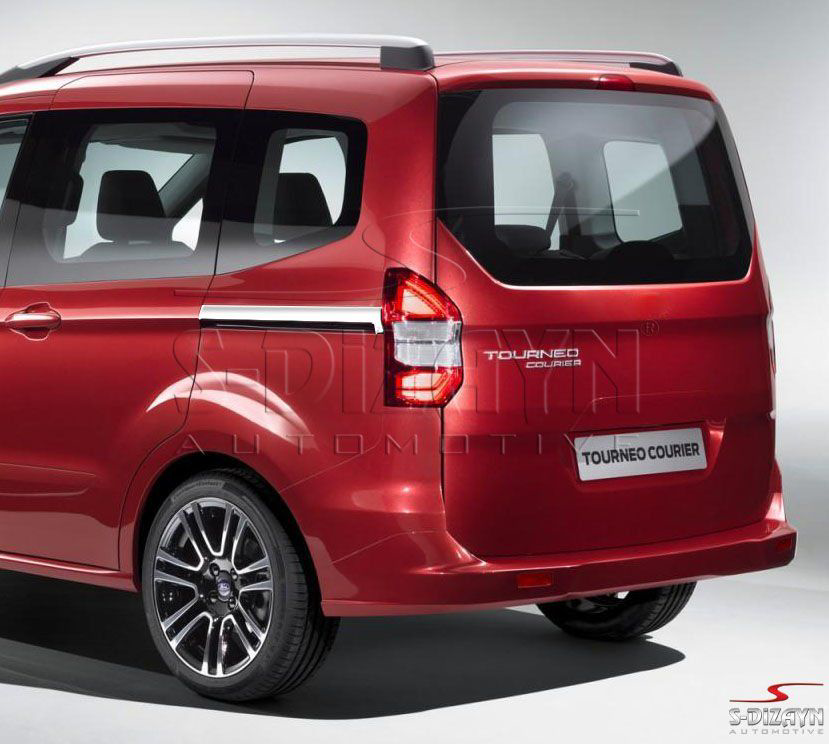 Ford Courier Uyumlu Krom Sürgülü Kapı Çıta 2 Parça 2014 Üzeri Ford Courier Uyumlu Krom Sürgülü Kapı Çıta 2 Parça 2014 Üzeri