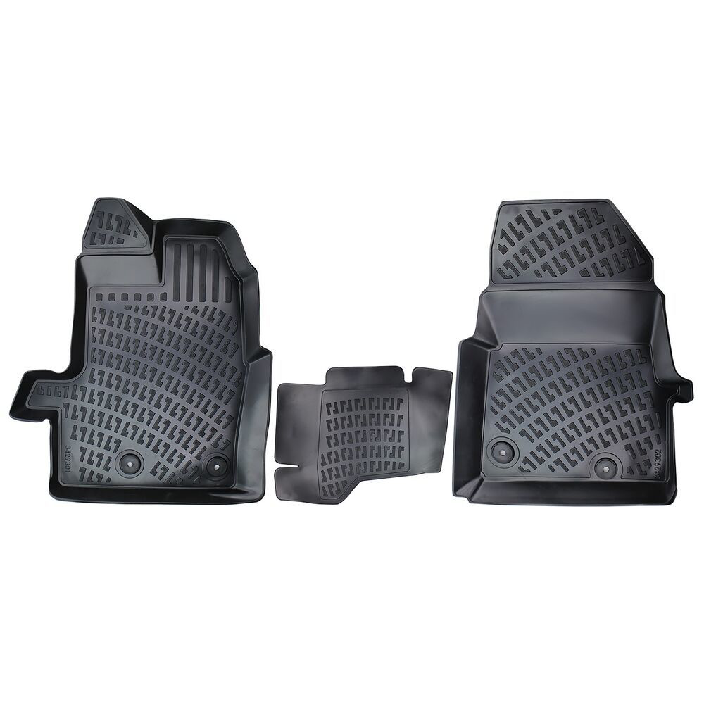 Ford Custom Uyumlu ( Kapalı Kasa ) 2012 Sonrası 3D Havuzlu Siyah 