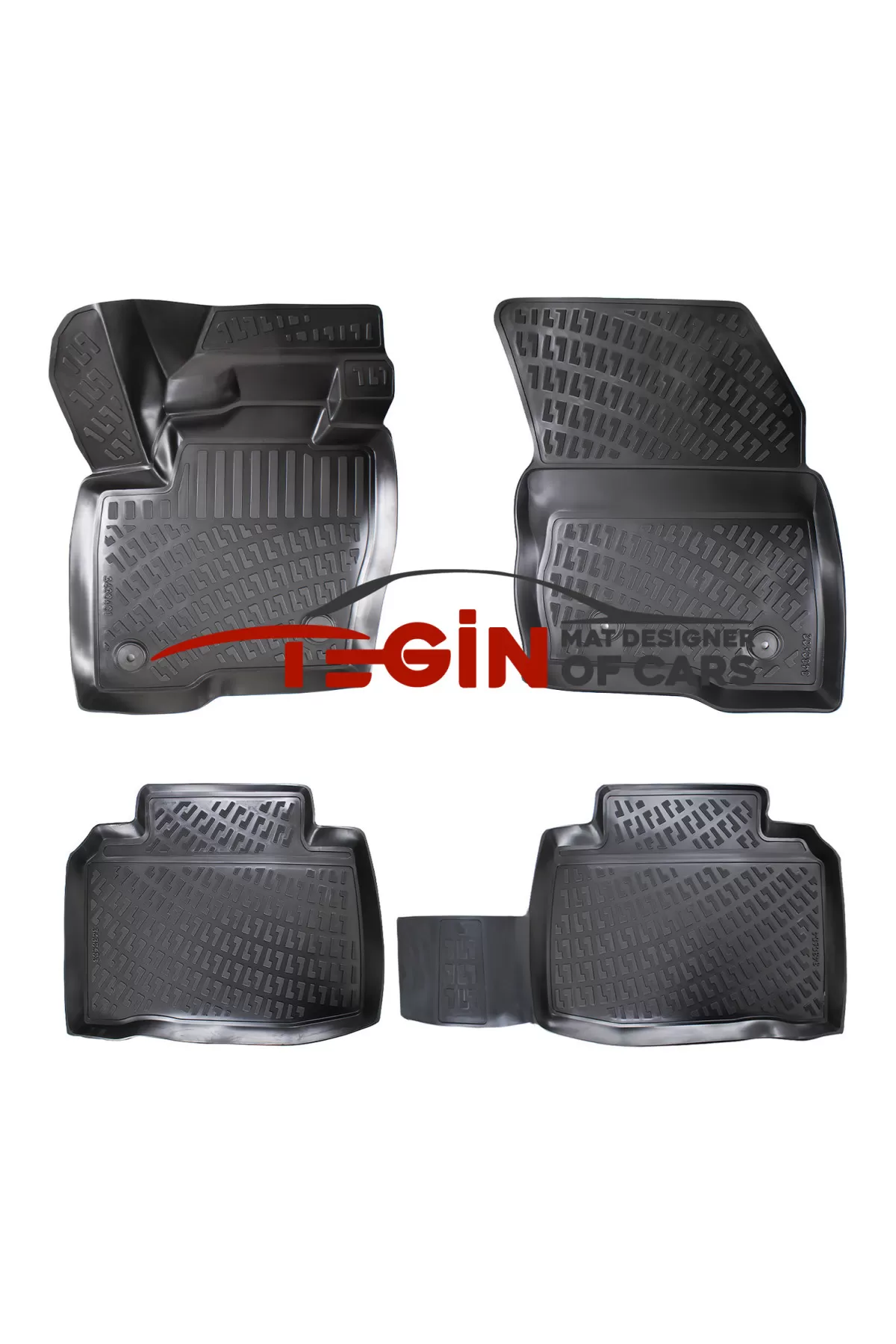 Ford Edge Bagaj Havuzu + Siyah 3D Paspas 2019